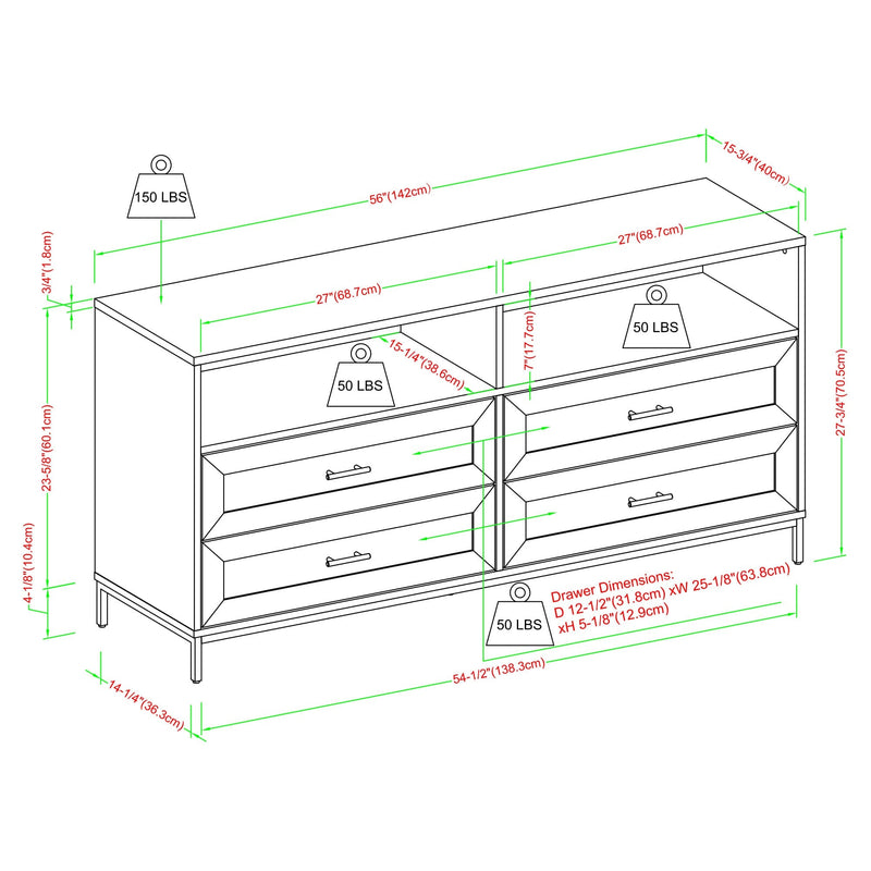 Chevy Modern TV Stand