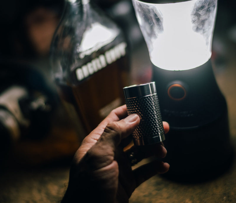 Big Shot - Machined Titanium 2 Oz Glass