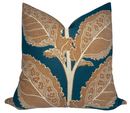 Lacinato Pillow Cover in Basalt Black, Thibaut Pillows