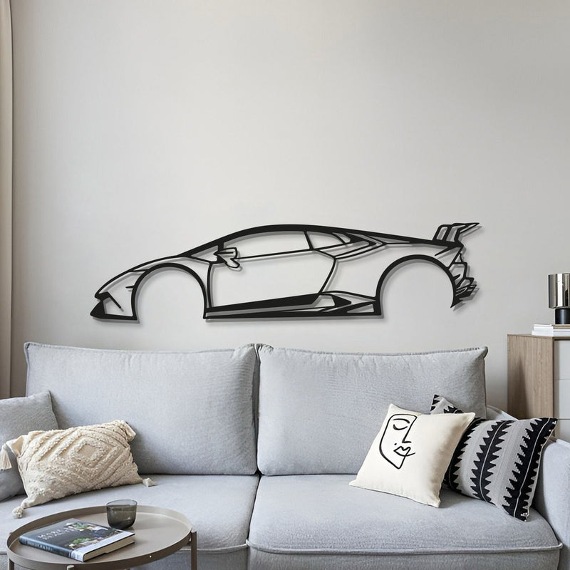 Huracan Performante Metal Car Wall Art - MT0991