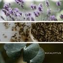 Self Care Soy Candle - Clear Jar - 9 oz (Lavender and Eucalyptus, Calm and Comfort)