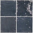 Dark Blue 5x5 Glossy Subway Ceramic Tile (57 pack, 10.76 sq ft/case) - Sample