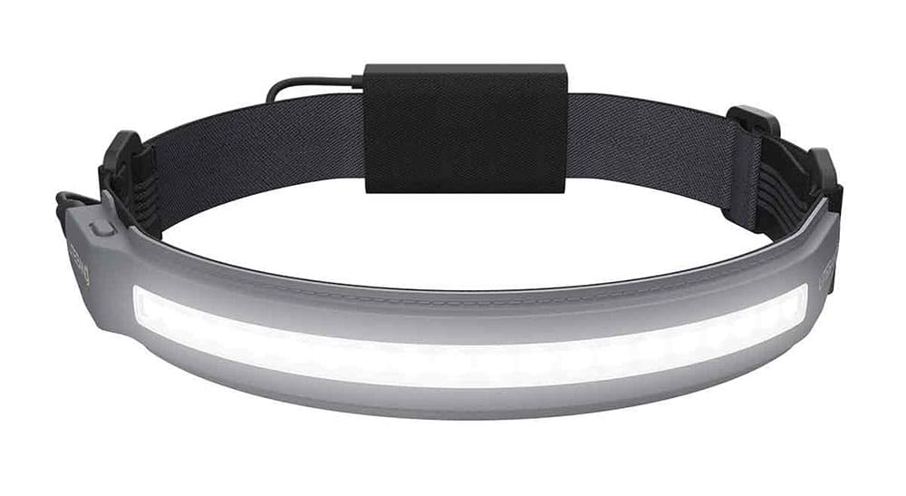 ACTIV 350 Lumen LED Wide Beam Rechargeable Headlamp, dimensions drawing