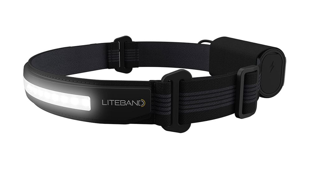 ACTIV 520 Lumen LED Wide Beam Rechargeable Headlamp, dimensions drawing
