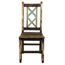 Cabana 5' Rustic Dining Table and 4 Cabana Rustic Chair