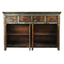 Cabana Rustic Buffet | Solid Wood Multicolor Sideboard Cabinet
