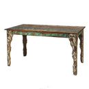 Cabana 5' Rustic Dining Table and 4 Cabana Rustic Chair