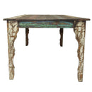 Cabana 6' Rustic Dining Table and 6 Cabana Rustic Chairs