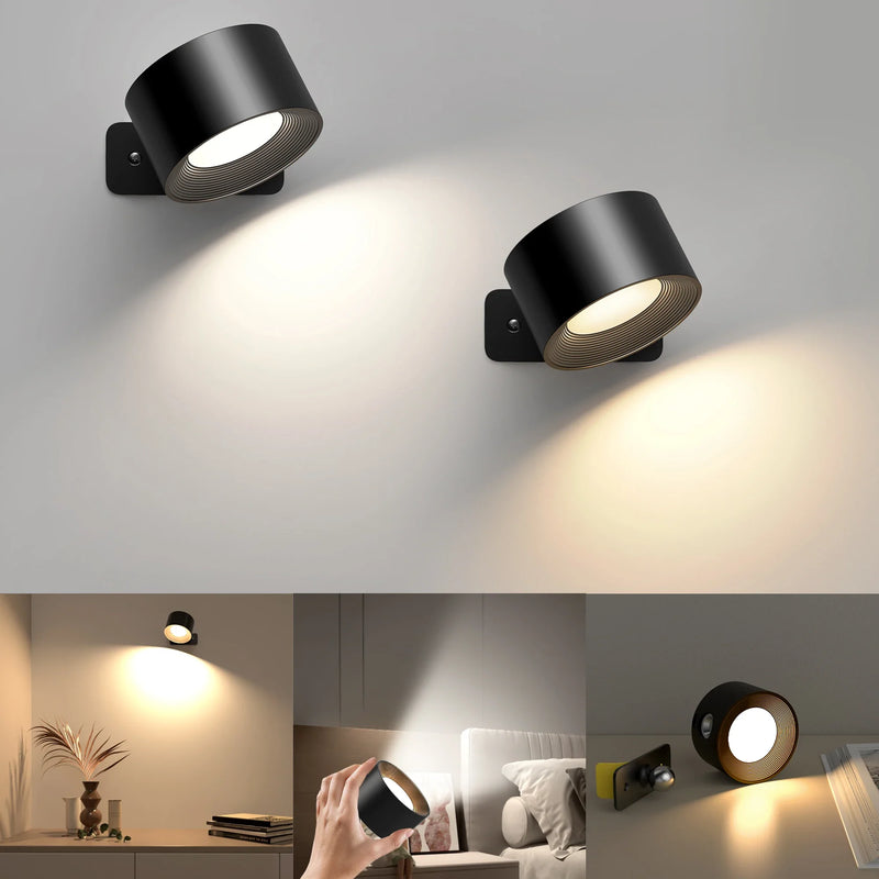 Radiant Glow LED Wall Sconce - Brilliance at Your Fingertips