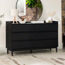 Lee Mid-Century Modern Wood Dresser