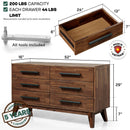 Legacy Solid Wood Dresser