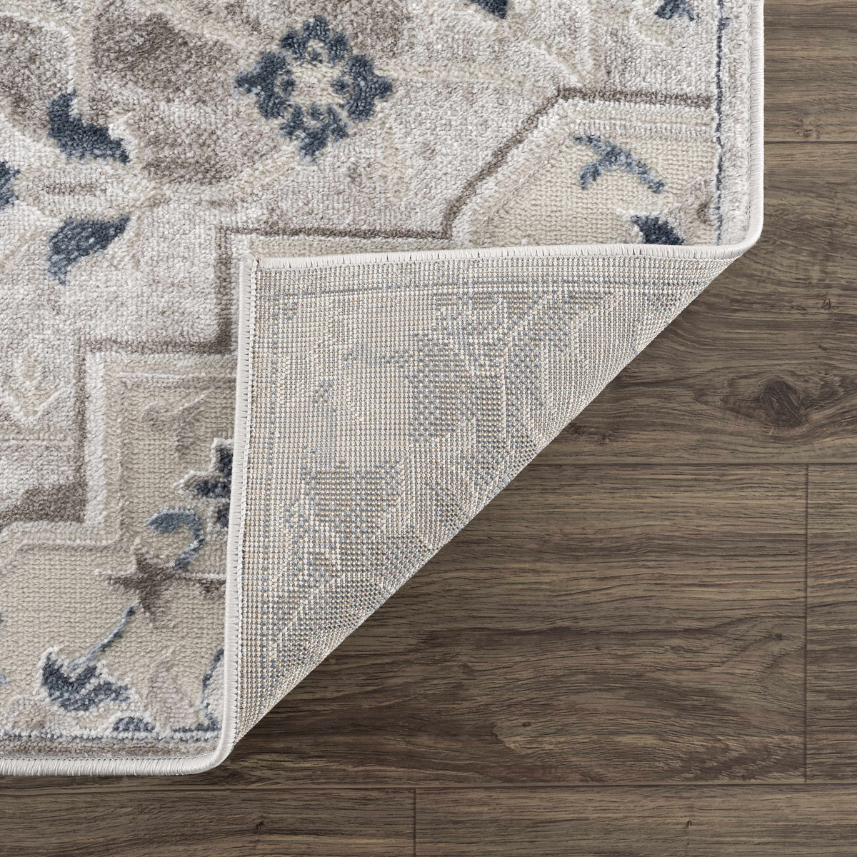 Calum Blue & Gray Area Rug, photo 3 of 16