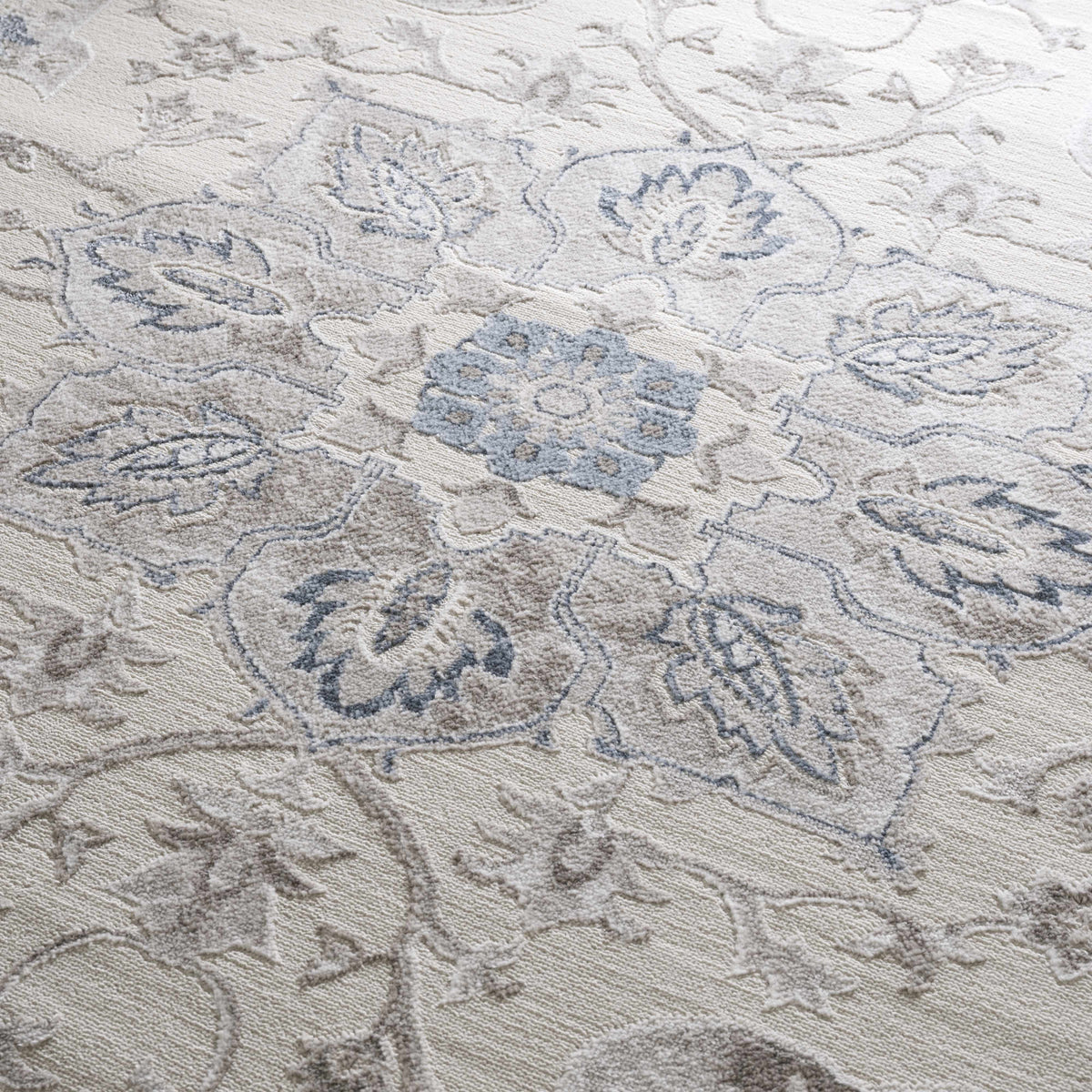 Calum Blue & Gray Area Rug, photo 12 of 16