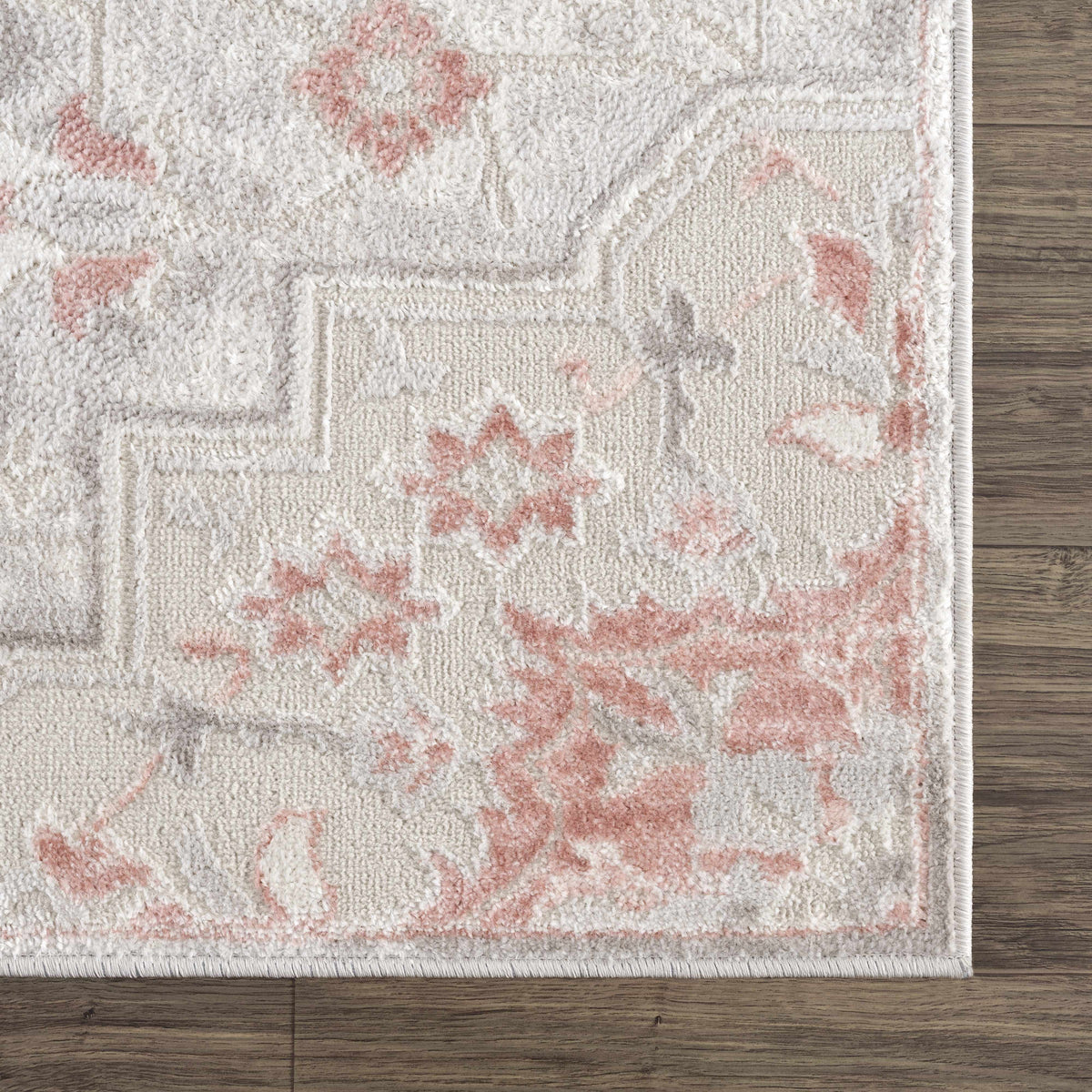 Calum Pink & Gray Area Rug, photo 10 of 16