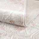 Calum Pink & Gray Area Rug