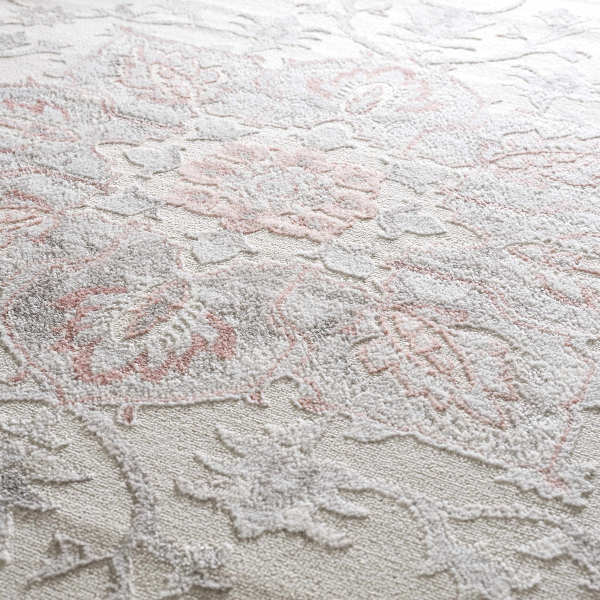 Calum Pink & Gray Area Rug, photo 12 of 16