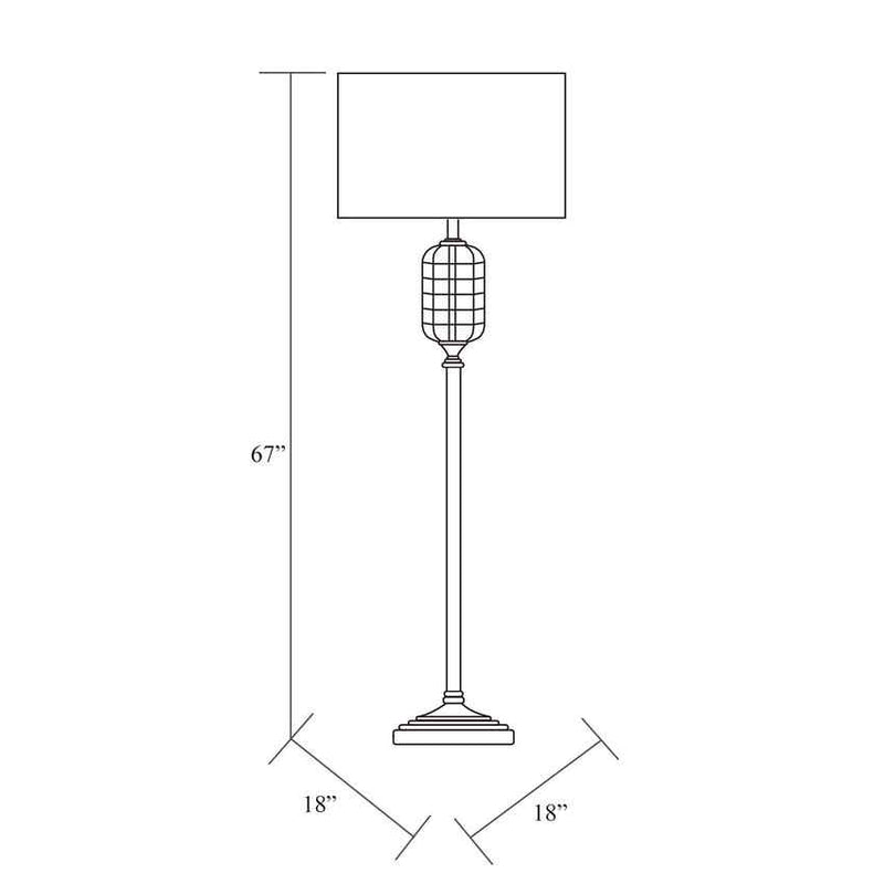 Stegersbach Modern Floor Lamp