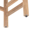 Oslo Natural Teak Indoor/Outdoor Counter Stool - 24" by NORDICTEAK.COM