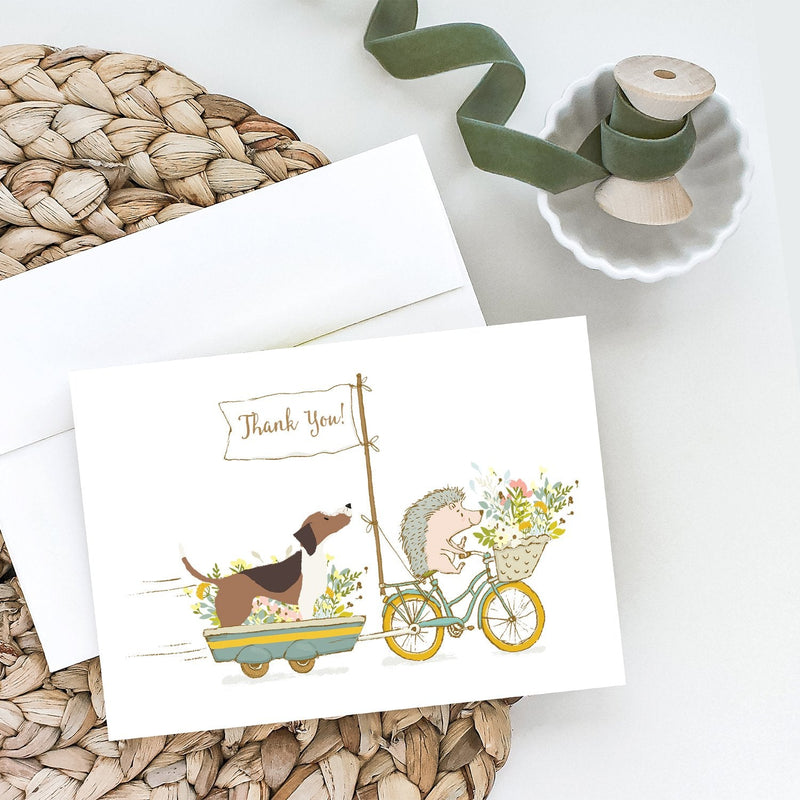 Beagle Greeting Cards and Envelopes Pack of 8