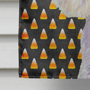Westie Candy Corn Halloween Portrait House Flag 28x40 Porch Sleeve Pole Decorative Outside Yard Banner Artwork Wall Hanging, Polyester
