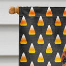 Bloodhound Candy Corn Halloween Portrait House Flag 28x40 Porch Sleeve Pole Decorative Outside Yard Banner Artwork Wall Hanging, Polyester