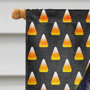 Schipperke Candy Corn Halloween Portrait House Flag 28x40 Porch Sleeve Pole Decorative Outside Yard Banner Artwork Wall Hanging, Polyester