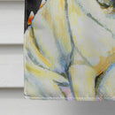 Pug Candy Corn Halloween Portrait House Flag 28x40 Porch Sleeve Pole Decorative Outside Yard Banner Artwork Wall Hanging, Polyester