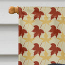 Brussels Griffon Fall Leaves Portrait House Flag 28x40 Porch Sleeve Pole Decorative Outside Yard Banner Artwork Wall Hanging, Polyester