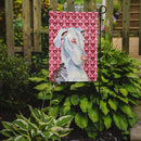 Great Dane Hearts Love and Valentine's Day Portrait Garden Flag – Decorative Outdoor Yard Flag