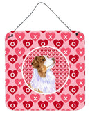 Australian Shepherd Valentine's Love and Hearts Wall or Door Hanging Prints