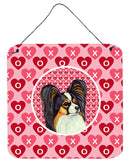 Papillon Valentine's Love and Hearts Wall or Door Hanging Prints