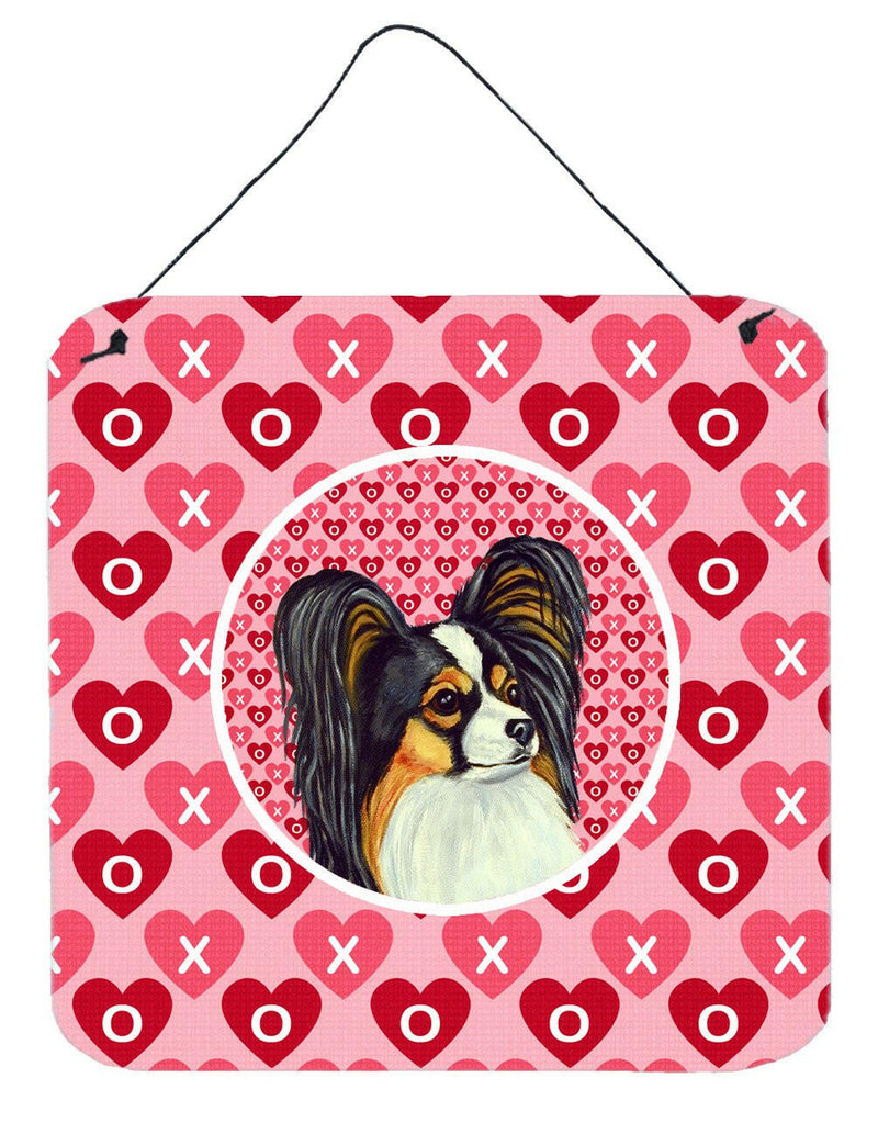 Papillon Valentine's Love and Hearts Wall or Door Hanging Prints