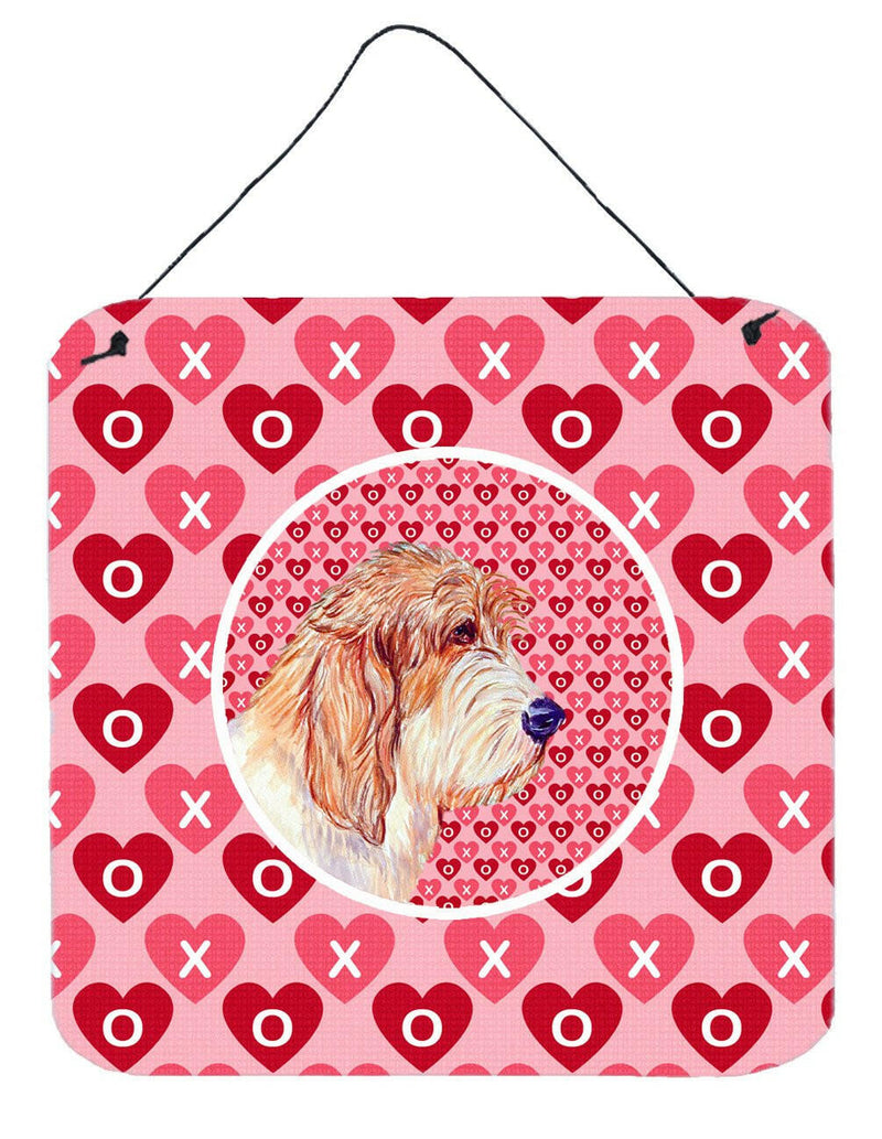 Petit Basset Griffon Vendeen Valentine's Love Wall or Door Hanging Prints