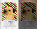Border Terrier Candy Cane Holiday Christmas Ceramic Night Light LH9233CNL