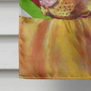 Vizsla Candy Cane Holiday Christmas House Flag 28x40 Porch Sleeve Pole Decorative Outside Yard Banner Artwork Wall Hanging, Polyester