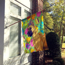 Great Dane Easter Eggtravaganza House Flag 28x40 Porch Sleeve Pole Decorative Outside Yard Banner Artwork Wall Hanging, Polyester