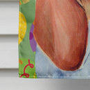 Basset Hound Easter Eggtravaganza House Flag 28x40 Porch Sleeve Pole Decorative Outside Yard Banner Artwork Wall Hanging, Polyester