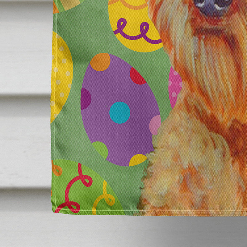 Airedale Easter Eggtravaganza Flag Canvas House Size