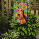 Airedale Easter Eggtravaganza Garden Flag - Outdoor Decorative Yard Flag