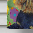 Brussels Griffon Easter Eggtravaganza House Flag 28x40 Porch Sleeve Pole Decorative Outside Yard Banner Artwork Wall Hanging, Polyester
