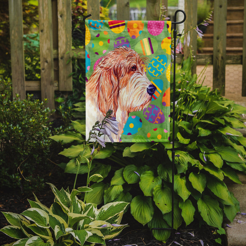 Petit Basset Griffon Vendeen Easter Eggtravaganza Flag Garden Size