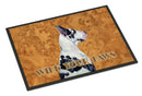 Harlequin Great Dane Wipe your Paws Doormat Indoor Outdoor 18H X 27W Front Door Mat Rugs for Entryway, Non Slip Washable