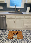 Cardigan Corgi Wipe your Paws Memory Foam Kitchen Mat Machine Washable Anti-Fatigue Cushion Comfort Bath or Kitchen Rug