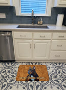 French Bulldog Wipe your Paws Memory Foam Kitchen Mat Machine Washable Anti-Fatigue Cushion Comfort Bath or Kitchen Rug