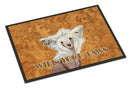 Chinese Crested Wipe your Paws Doormat Indoor Outdoor 18H X 27W Front Door Mat Rugs for Entryway, Non Slip Washable