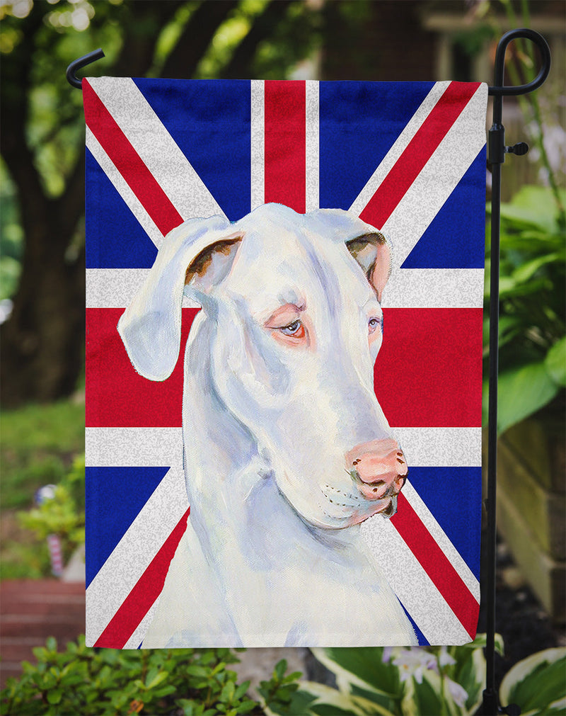 Great Dane with English Union Jack British Flag Flag Garden Size LH9465GF