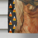 Irish Setter Candy Corn Halloween House Flag 28x40 Porch Sleeve Pole Decorative Outside Yard Banner Artwork Wall Hanging, Polyester
