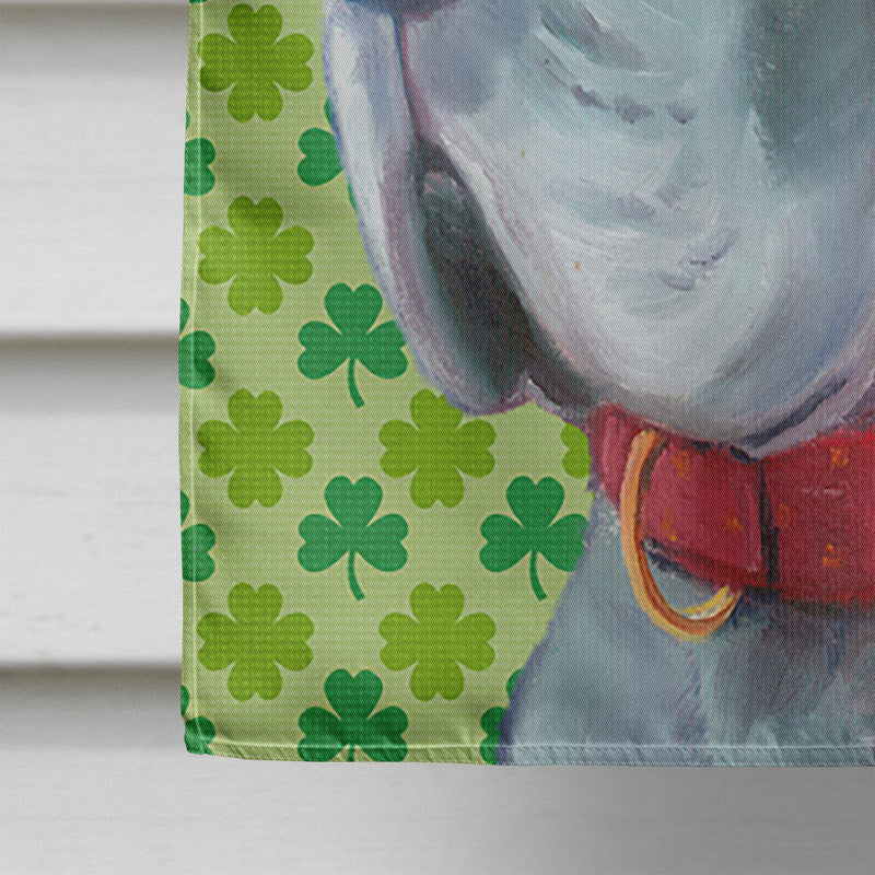 Great Dane St. Patrick's Day Shamrock Flag Canvas House Size LH9570CHF