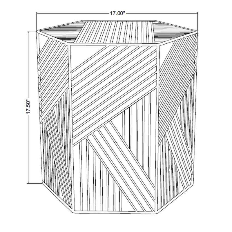 Potting Black Garden Stool