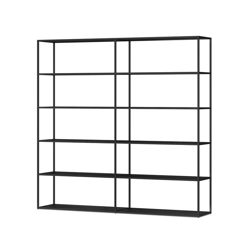Modular Bookshelf System - Modern Display Storage with Custom Shelves & German Engineering LIUM Decorative Shelving Unit XL 2x5